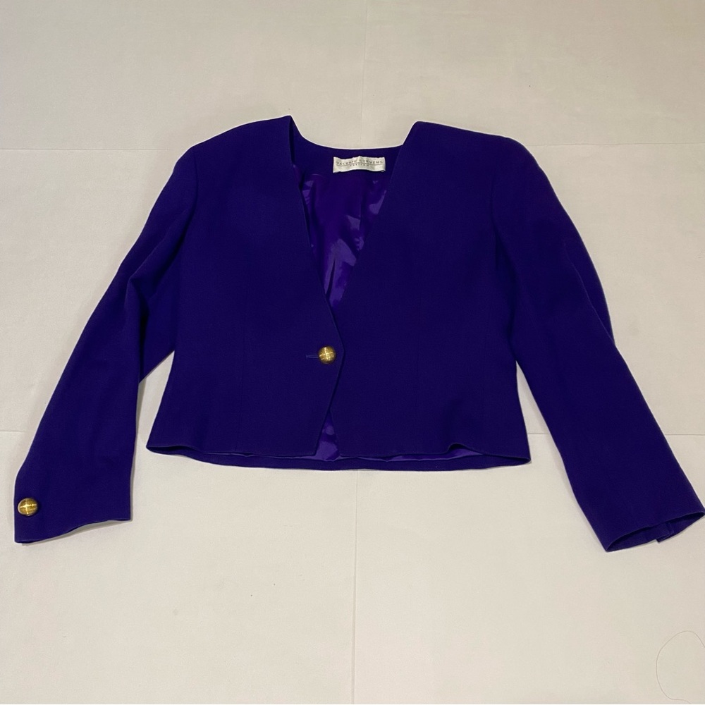 Valerie Stevens Elegant Purple Women's Jacket